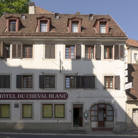 Hotel Du Cheval-Blanc La Chaux De Fonds Eksteriør bilde